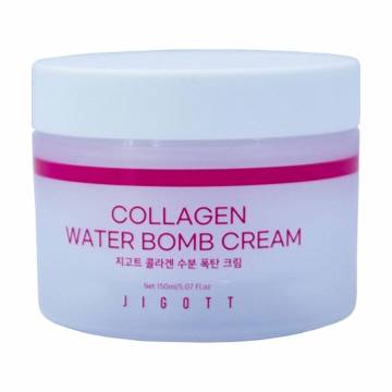 Уценка! Увлажняющий крем для лица Jigott Collagen Water Bomb Cream с коллагеном, 150 мл Уценка! Увлажняющий крем для лица Jigott Collagen Water Bomb Cream с коллагеном, 150 мл
