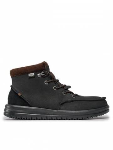 Hey Dude Черевики Bradley Boot Leather 40189-001 Чорний Hey Dude Черевики Bradley Boot Leather 40189-001 Чорний