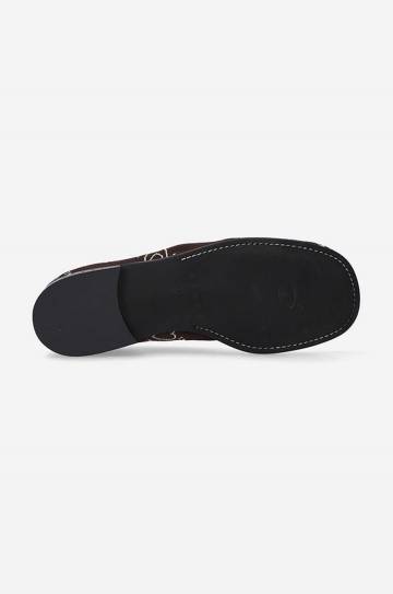 Мокасины Marni Moccasin Shoe мужские цвет коричневый MOMR003802.P4601-brown Мокасины Marni Moccasin Shoe мужские цвет коричневый MOMR003802.P4601-brown
