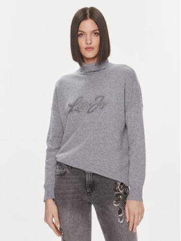 Liu Jo Гольф MF3432 MS14G Сірий Regular Fit Liu Jo Гольф MF3432 MS14G Сірий Regular Fit