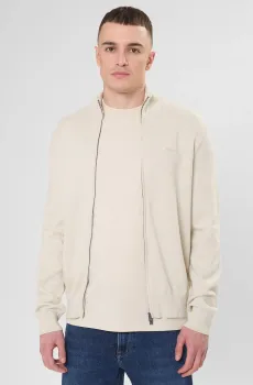 Мужской белый кардиган Белый XXL BOSS 50556345;131