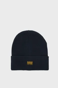 Мужская темно-синяя шапка Effo Синий ONESIZE G-Star RAW D16624,E149