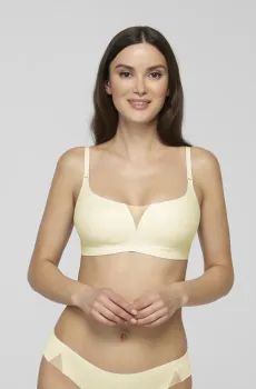 Женский белый бюстгальтер Белый 38 MARC&ANDRE W22-1264-TRS-SY