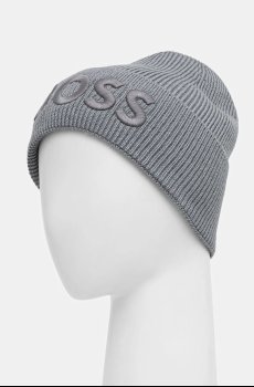 Шерстяная шапка BOSS Orange Afox_R