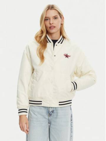 Guess Jeans Куртка бомбер W5RL43 WHAA2 Бежевий Regular Fit Guess Jeans Куртка бомбер W5RL43 WHAA2 Бежевий Regular Fit