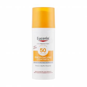 Солнцезащитный флюид для лица Eucerin Sun Fluid Anti-Age SPF 50 антивозрастной, 50 мл Солнцезащитный флюид для лица Eucerin Sun Fluid Anti-Age SPF 50 антивозрастной, 50 мл