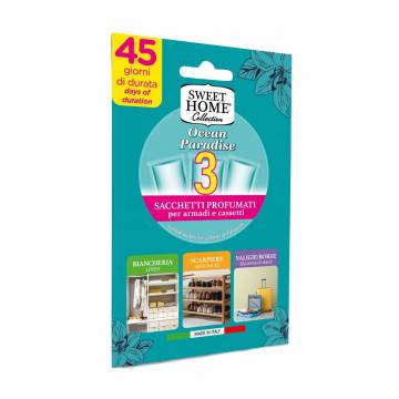 Ароматическое саше для гардероба Sweet Home Collection Talc Scented Sachets, 3 шт Ароматическое саше для гардероба Sweet Home Collection Talc Scented Sachets, 3 шт