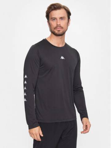 Kappa Longsleeve 312001 Чорний Slim Fit Kappa Longsleeve 312001 Чорний Slim Fit