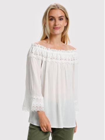 Cream Блузка Bea 10608022 Білий Relaxed Fit Cream Блузка Bea 10608022 Білий Relaxed Fit