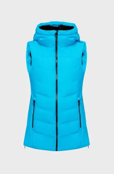 Женский голубой жилет Голубой 40 CMP 32W0276-L704