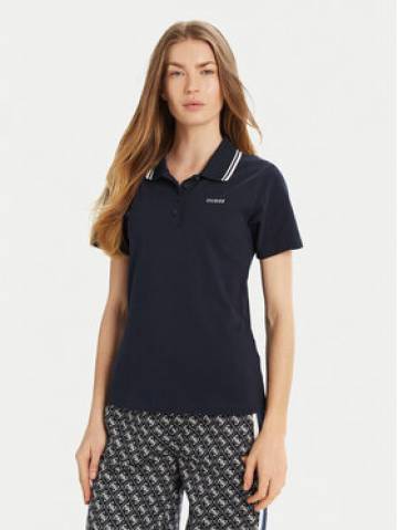 Guess Поло V5GP06 KCOK1 Cиній Slim Fit Guess Поло V5GP06 KCOK1 Cиній Slim Fit