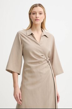 Платье с примесью шелка Samsoe Samsoe SAHANI