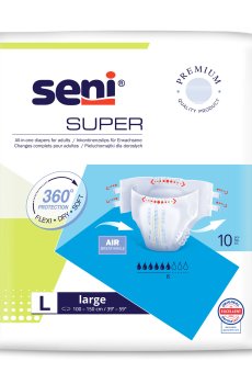 Подгузники для взрослых Seni Super Large, 10 шт