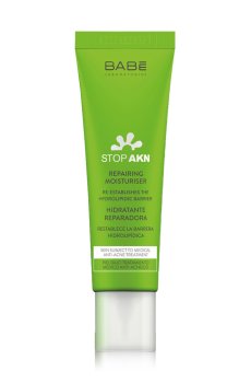 Увлажняющий крем для лица BABE Laboratorios Stop Akn Repairing Moisturiser, 50 мл