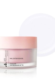 Моделирующий гель для ногтей Nails Molekula Professional Gel Led 14 Milky Vanilla, 15 мл
