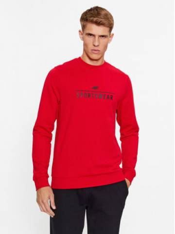 4F Світшот 4FAW23TSWSM692 Червоний Regular Fit 4F Світшот 4FAW23TSWSM692 Червоний Regular Fit