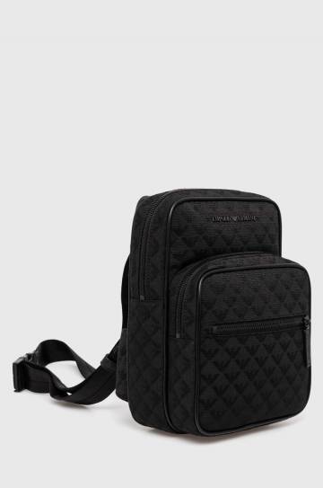 Рюкзак Emporio Armani мужской цвет чёрный маленький узорный Y4O419 Y022V Рюкзак Emporio Armani мужской цвет чёрный маленький узорный Y4O419 Y022V