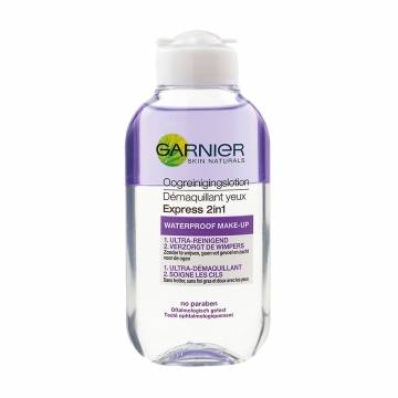 Экспресс-средство для снятия водостойкого макияжа Garnier Skin Naturals Основной уход 2 в 1, 125 мл Экспресс-средство для снятия водостойкого макияжа Garnier Skin Naturals Основной уход 2 в 1, 125 мл