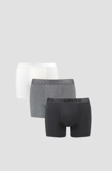 Мужские боксеры (3 шт) Разноцветный XL Levi’s® 905045001;010