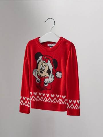 Джемпер Minnie Mouse - червоний