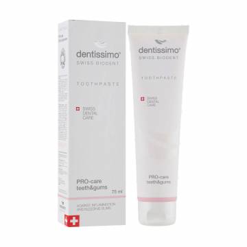 Зубная паста Dentissimo Pro-Care Teeth And Gums, 75 мл Зубная паста Dentissimo Pro-Care Teeth And Gums, 75 мл