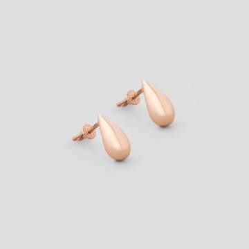 Золотые серьги Minimal с330-ч Золотые серьги Minimal с330-ч