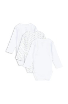 Детское боди из хлопка Fanga Fontana FIO 3 PACK LS BODY OCS 3 шт