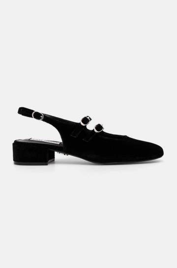 Туфли Steve Madden City View цвет чёрный каблук кирпичик открытая пятка SM11002870 Туфли Steve Madden City View цвет чёрный каблук кирпичик открытая пятка SM11002870