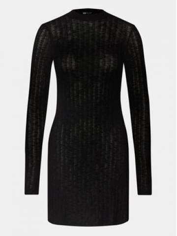 Billabong Повсякденна сукня Everleigh Mock Ktdr ABJKD00219 Чорний Slim Fit Billabong Повсякденна сукня Everleigh Mock Ktdr ABJKD00219 Чорний Slim Fit