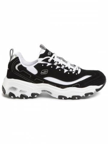 Skechers Снікерcи Dlites 52675/BKW Чорний Skechers Снікерcи Dlites 52675/BKW Чорний