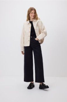 Reserved - Джинси широкого крою - чорний - 182DT-99J