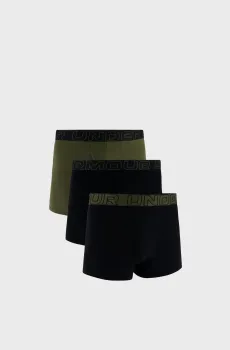 Мужские боксеры (3 шт) UA PERFORMANCE COTTON - SOLID 3 IN 3PK Разноцветный 3XL Under Armour 1383891-005