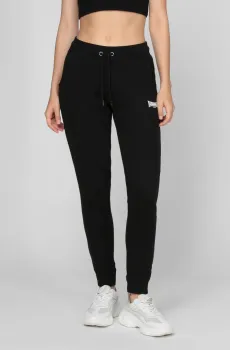 Женские черные спортивные брюки Черный L Lonsdale 117096