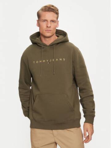 Tommy Jeans Світшот DM0DM20503 Зелений Regular Fit Tommy Jeans Світшот DM0DM20503 Зелений Regular Fit