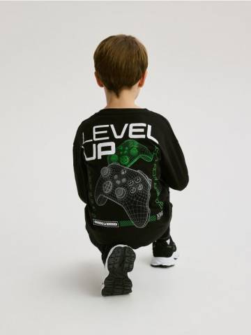 Reserved - Лонгслів Xbox - чорний - 578CJ-99X Reserved - Лонгслів Xbox - чорний - 578CJ-99X
