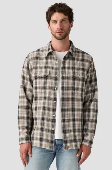 Мужская рубашка в клетку Разноцветный XXL Levi’s® 19573;0289