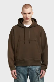 Мужское коричневое худи Scuba Коричневый L G-Star RAW D27093,E309