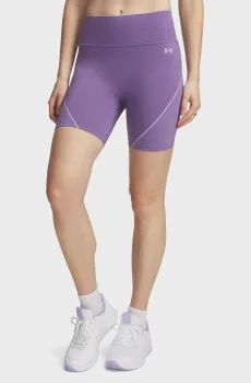 Женские сиреневые велосипедки UA Vanish Seamless Short-PPL Сиреневый XS Under Armour 6000648-520