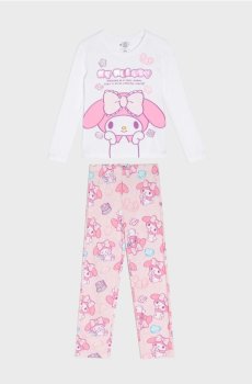 Піжамний комплект із двох предметів My Melody - пастельний рожевий