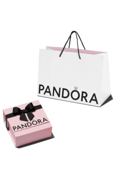 Подарункове рожеве паковання з чорним бантом