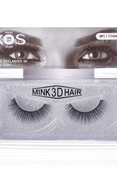 Уценка! Накладные ресницы K.O.S 3D номер 1, 1 пара