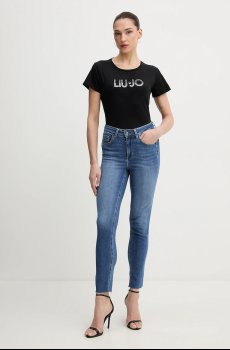 Хлопковая футболка Liu Jo