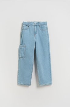 Reserved - Джинси straight fit - синій - 361HN-50J