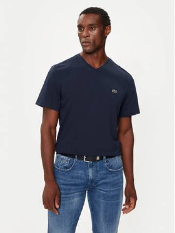 Lacoste Футболка TH5077 Cиній Regular Fit Lacoste Футболка TH5077 Cиній Regular Fit