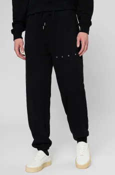 Мужские черные спортивные брюки Черный M HUGO 50553357;001