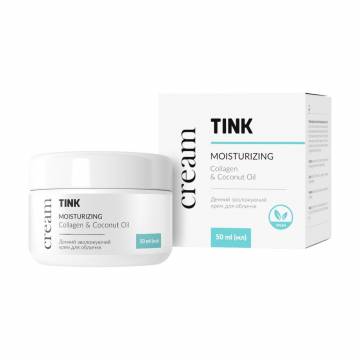Дневной увлажняющий крем для лица Tink Moisturizing Collagen & Coconut Oil Cream, 50 мл Дневной увлажняющий крем для лица Tink Moisturizing Collagen & Coconut Oil Cream, 50 мл
