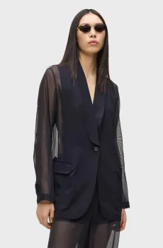 Женский черный жакет ORGANZA FASHION Черный 46 Karl Lagerfeld B2W14012