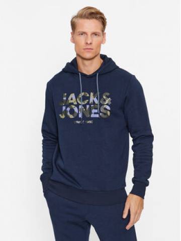 Jack&Jones Світшот James 12235338 Cиній Regular Fit Jack&Jones Світшот James 12235338 Cиній Regular Fit
