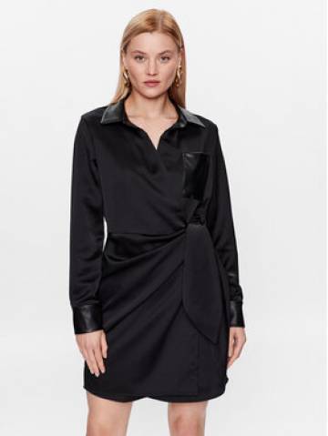 DKNY Коктейльна сукня P3ABRODB Чорний Regular Fit DKNY Коктейльна сукня P3ABRODB Чорний Regular Fit