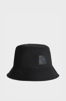 Женская черная панама SCULPTED Черный ONESIZE Calvin Klein K60K610375
